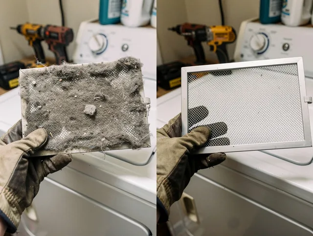Professional lint trap cleaning by View Park-Windsor Hills Dryer Vent Cleaning in View Park-Windsor Hills