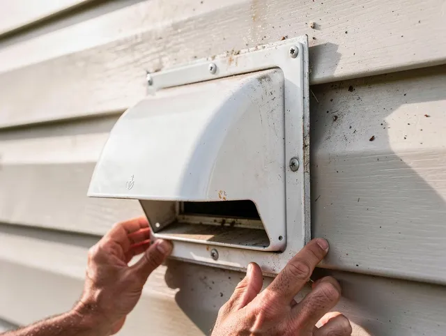 View Park-Windsor Hills Dryer Vent Cleaning technician delivering thorough residential dryer vent cleaning service in View Park-Windsor Hills